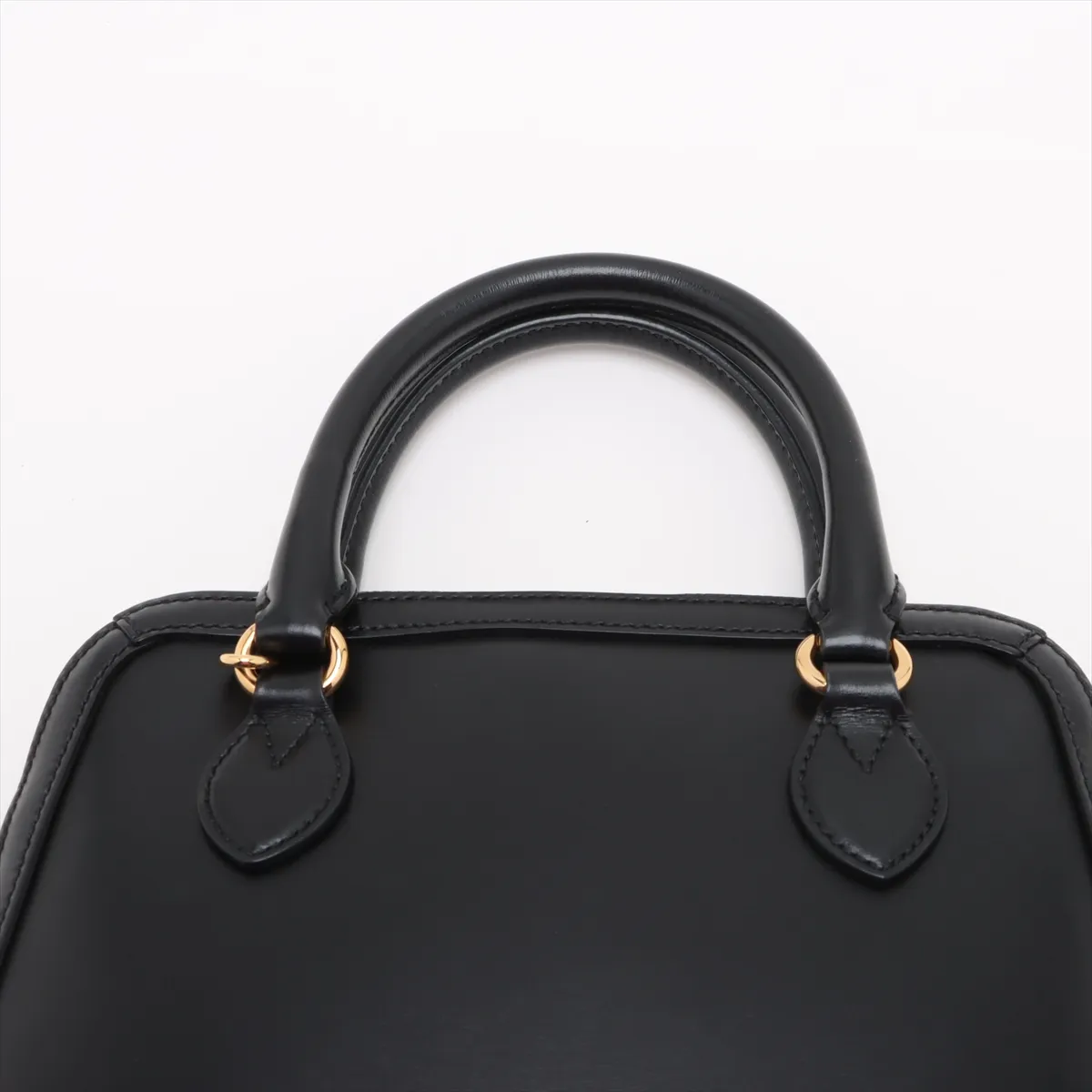 Horsebit 1955 Small Top Handle Bag in Black