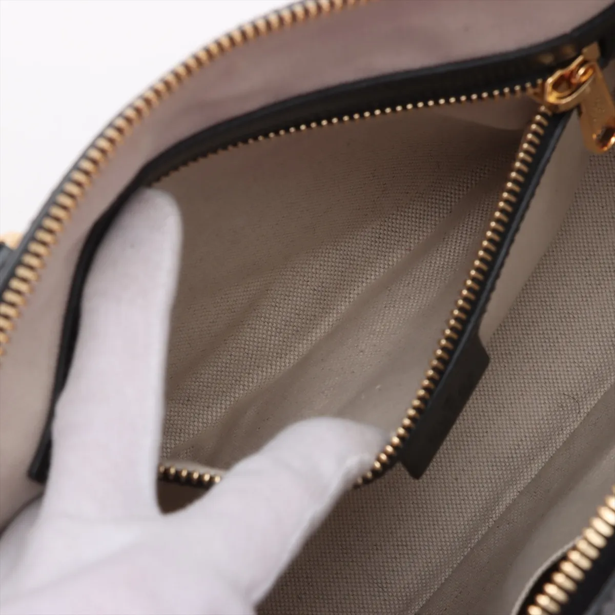 Horsebit 1955 Small Top Handle Bag in Black