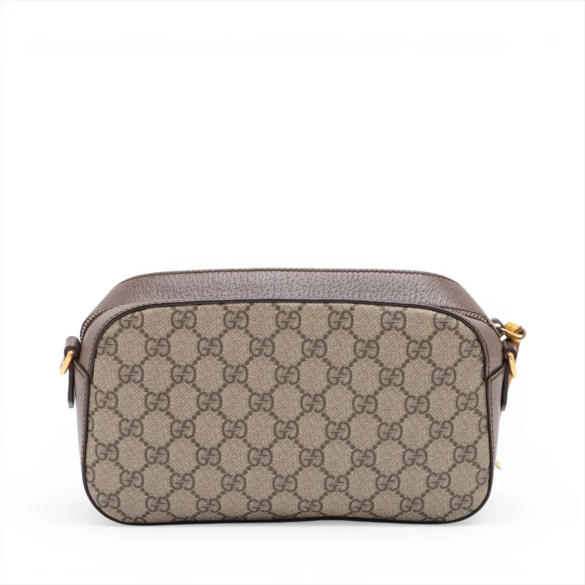 GG Supreme Tiger Head Shoulder Bag in Brown