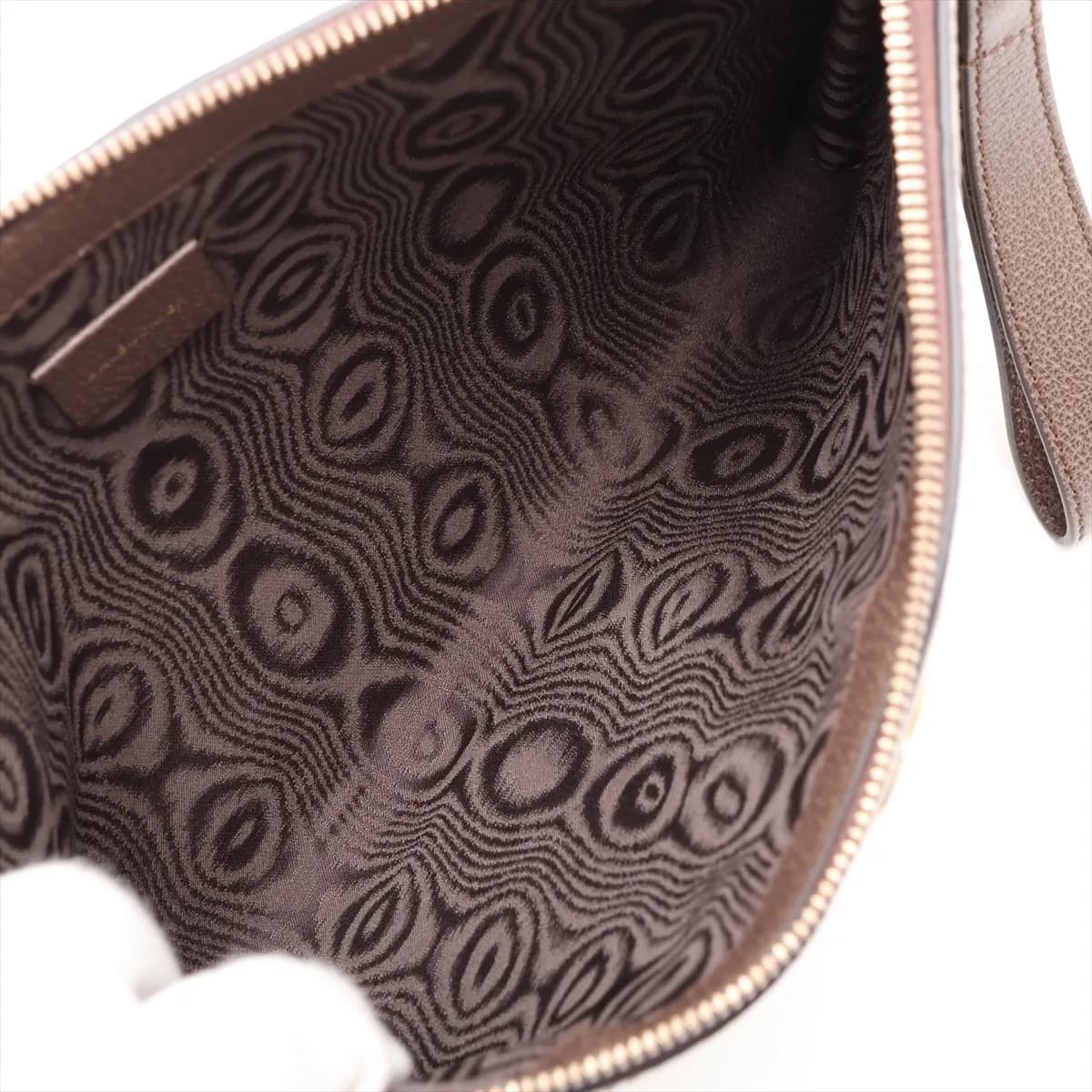 The Hacker Project Clutch in Beige/Brown