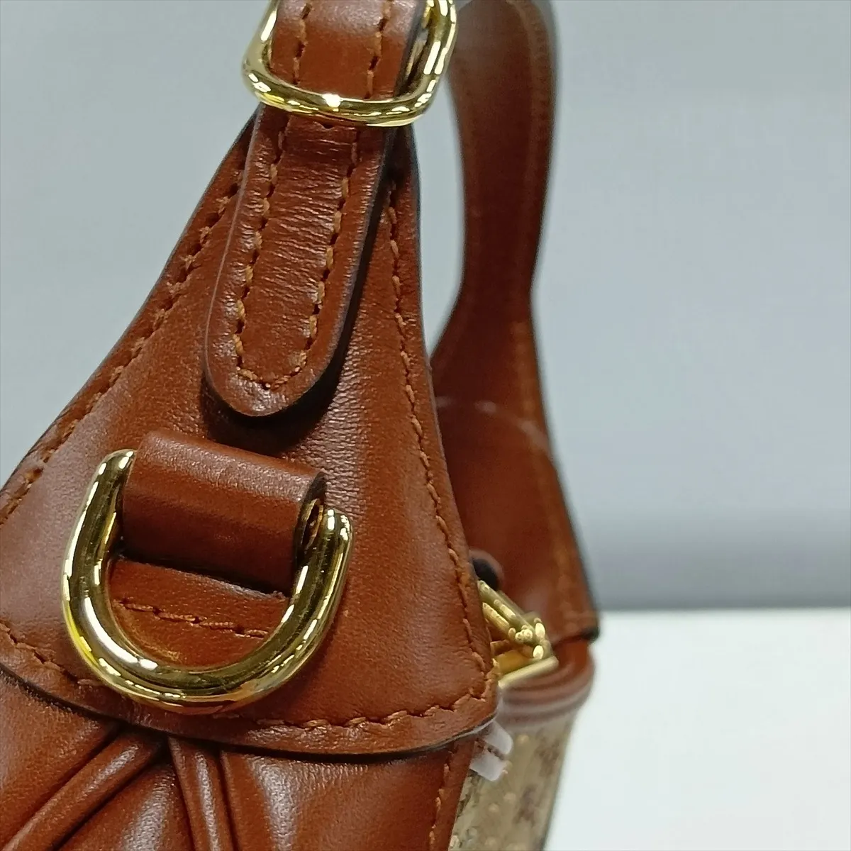 Jackie 1961 GG Canvas Shoulder Bag in Brown