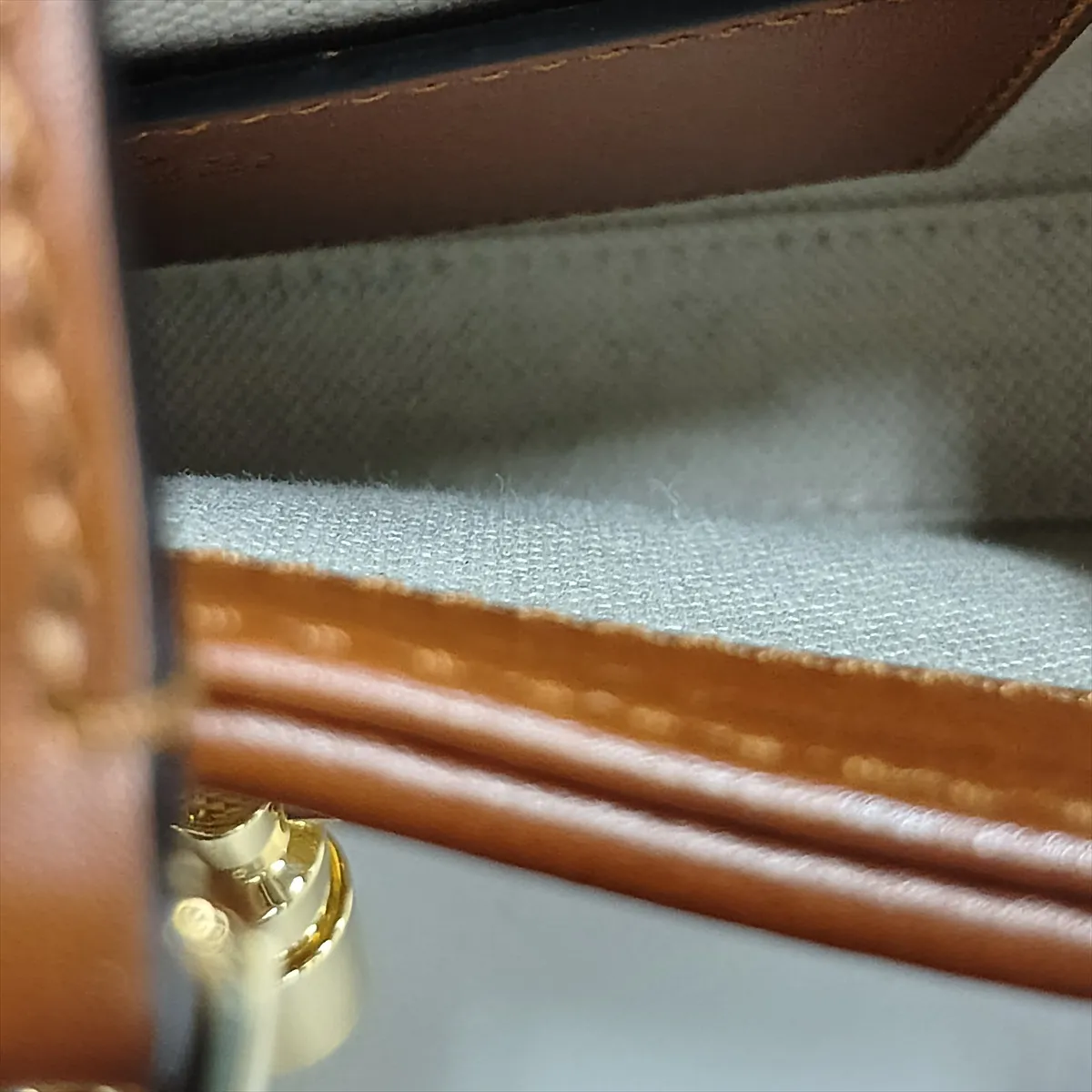 Jackie 1961 GG Canvas Shoulder Bag in Brown