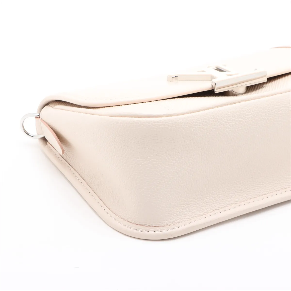 Epi Leather Buci NM Shoulder Bag in Beige